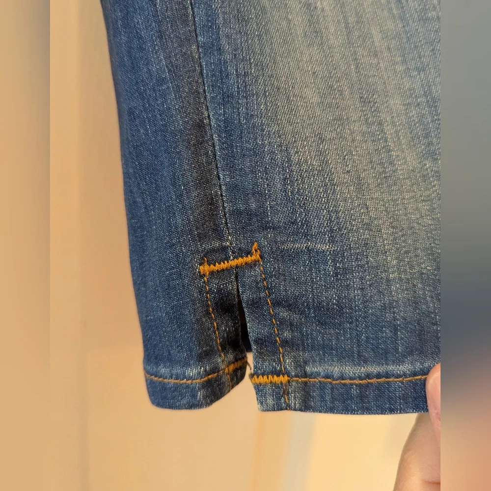 Hudson Jorts Blue Denim Knee Viceroy 5-Pocket Style Jean Shorts 30 *NWOT